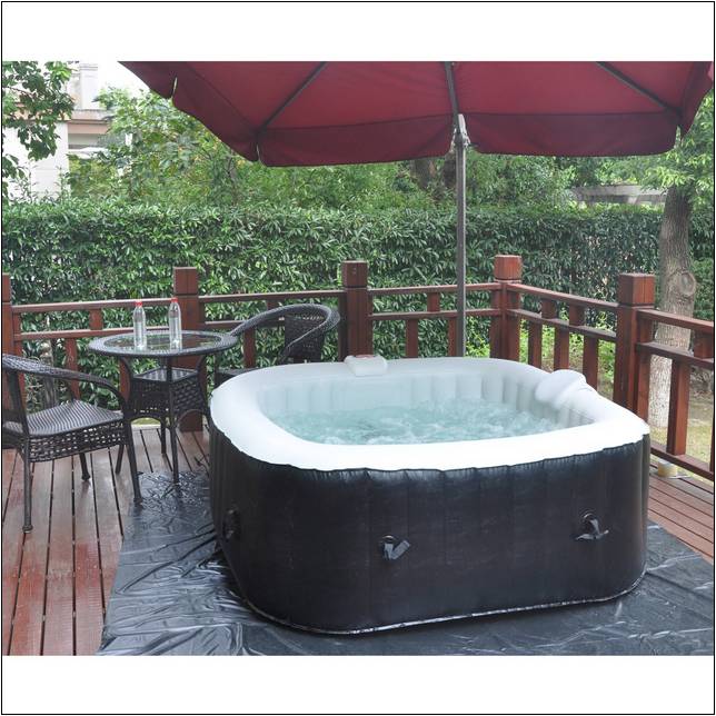 Inflatable Hot Tub Solar Cover