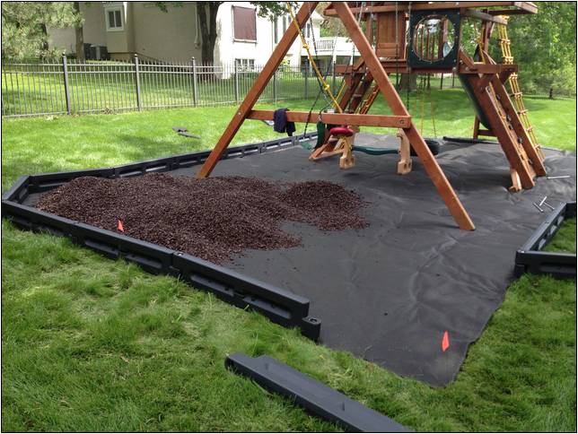 Landscape Fabric Under Playground Mulch