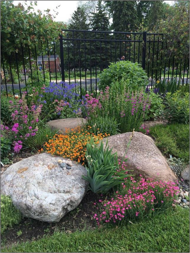Landscaping Around Large Boulders