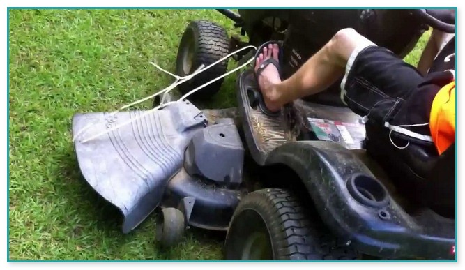 Lawn Mower Bagger Attachment