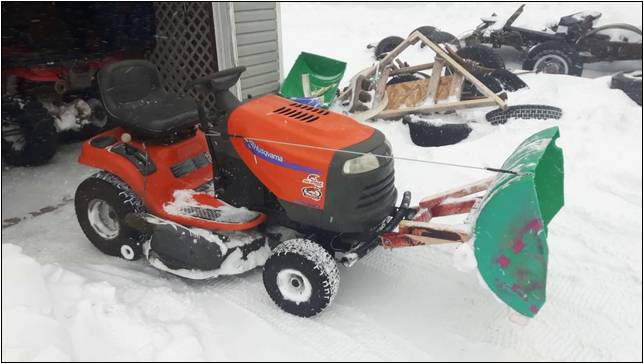 Lawn Mower Snow Plow Parts