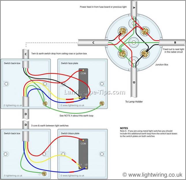 Low Voltage Landscape Lighting Wiring Diagram