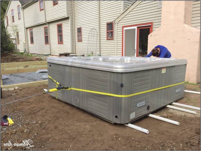 Move A Hot Tub With Pvc
