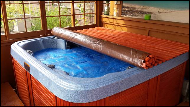 Roll Up Hot Tub Cover Diy