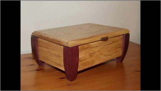 Small Jewelry Box With Legs