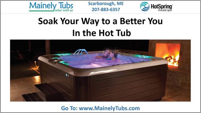 Used Hot Tubs For Sale In Maine