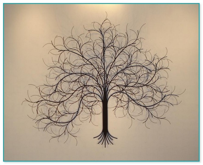 Wire Tree Wall Hanging Home Decor