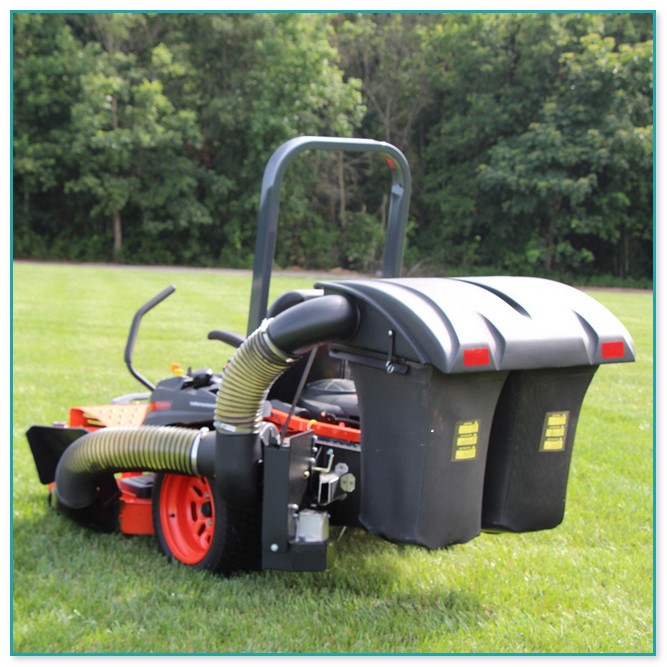 Zero Turn Lawn Mower With Bagger